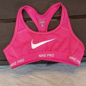 Nike Pro Girls Sports Bra Size M